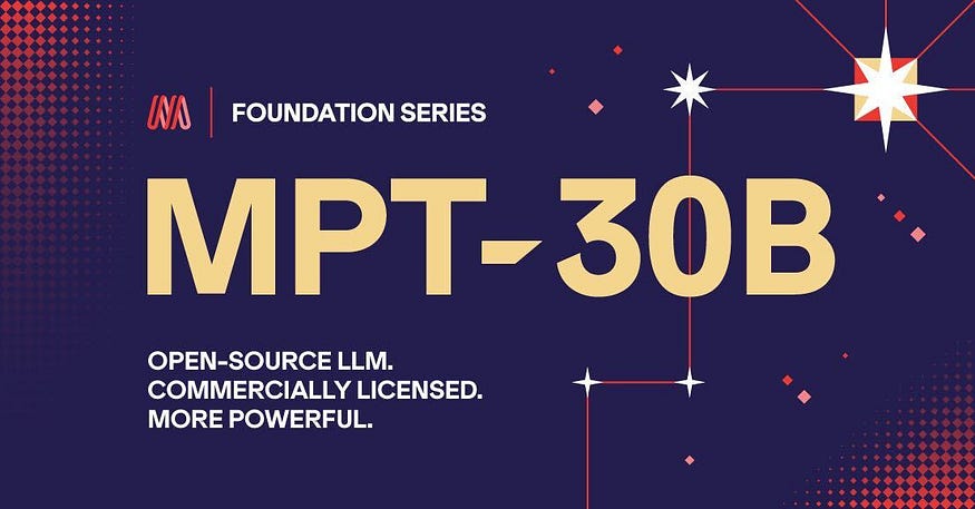 Meet MPT-30B: A Fully OpenSouce LLM that Outperforms GPT-3